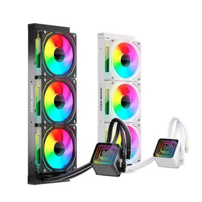 COOLMOON AOSOR CPU LIQUID COOLER GLACIER 240 ARGB