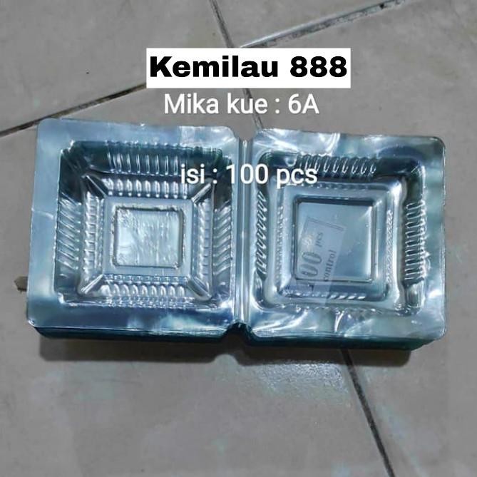 (Expert) mika kue kecil 6A mika plastik box plastik