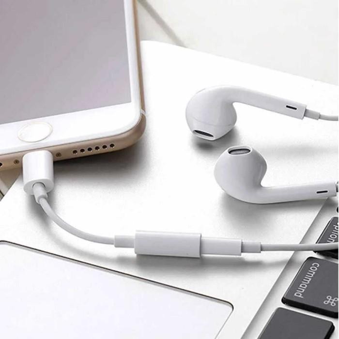 (Expert) Adaptor Konektor Lightning iPhone Ke Jack Audio 3,5 mm Headset