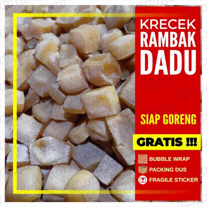

(Expert) Kerupuk Rambak Kulit Sapi Krecek Dadu Dorokdok Mentah Krupuk Kerecek