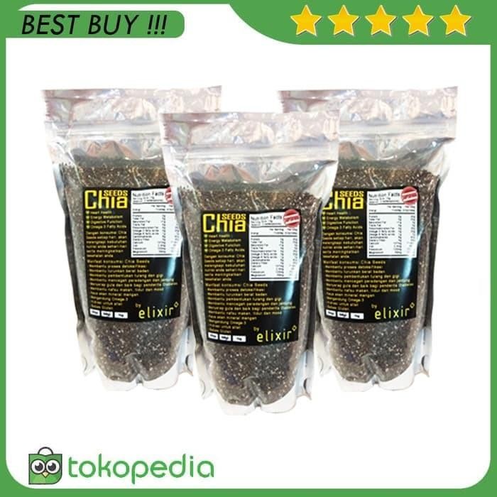 

(Expert) Chia Seed 500gr Black / Biji Cia / Diet / Super Food / murah / sehat
