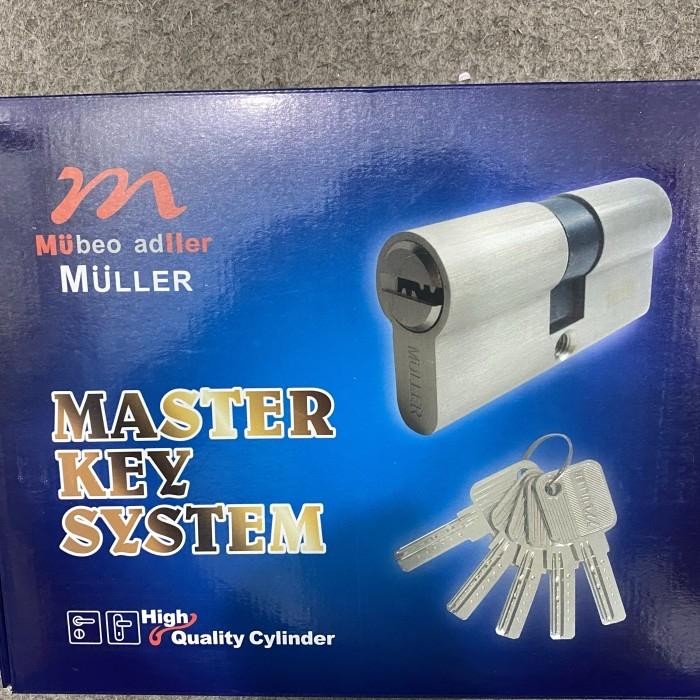 Top kunci- silinder masterkey muller 6 set
