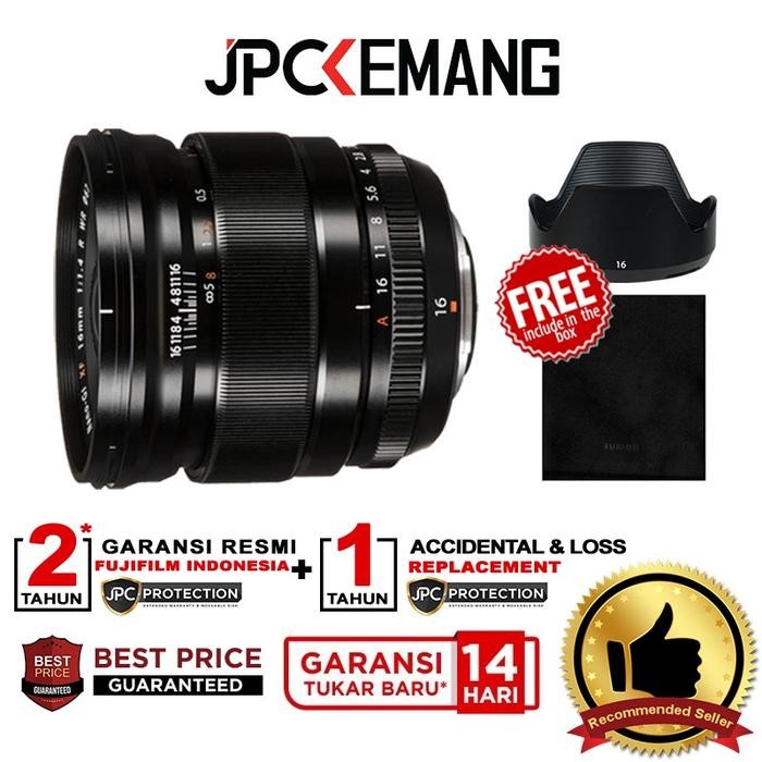 Fujifilm XF 16mm f1.4 R WR Fuji XF16mm f1.4 Garansi Resmi