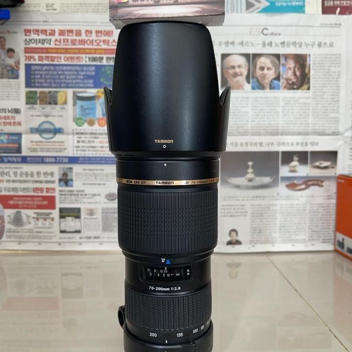 lensa tamron 70-200mm f2. 8 for nikon tajam