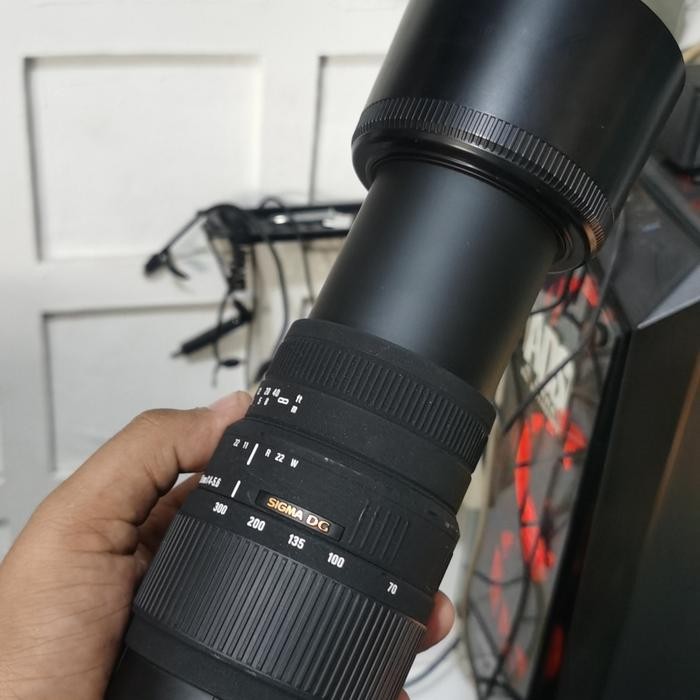 lensa tele sigma 70-300mm for canon tajam