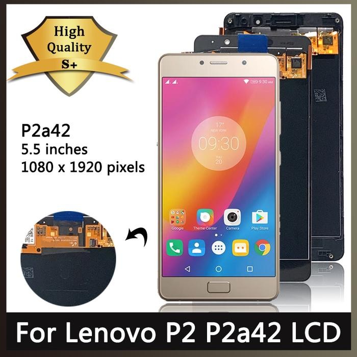 5.5Original AMOLED For Lenovo P2 LCD P2a42 Display Touch Screen