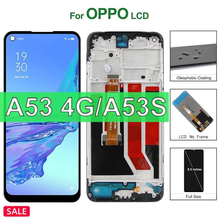 6.5 Original Display for Oppo A53 4G CPH2127 CPH2131 Lcd Displa