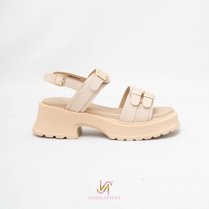 

New Nadilastuff Signature Laquitta Platform Sandal Wanita original