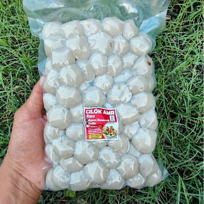 

New cilok/baso aci mentah isi 100 butir,baso aci/bakso aci,bisa buat campuran mie,seblak,dll.