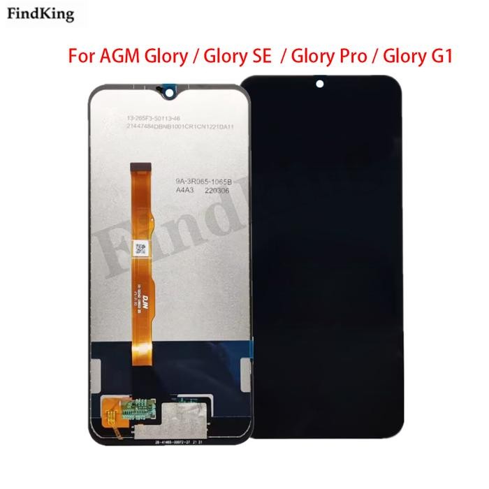 6.53inch Full Screen LCD Display For AGM Glory G1 SE Pro LCDs Tou