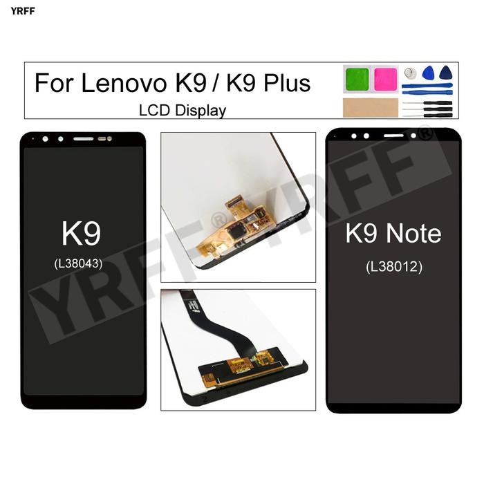LCD Display and Touch Screen Digitizer Assembly for Lenovo K9 No