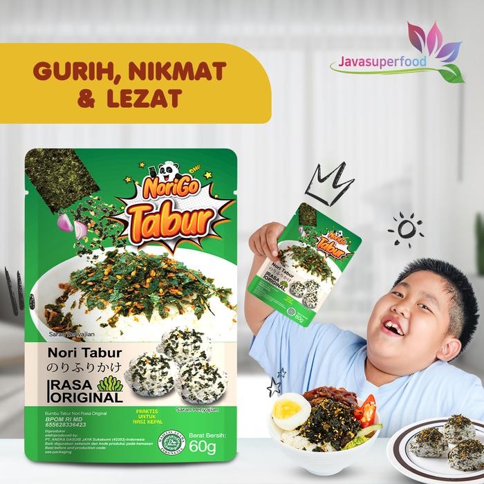 

New Nori Tabur Rumput Laut Panggang - 60g