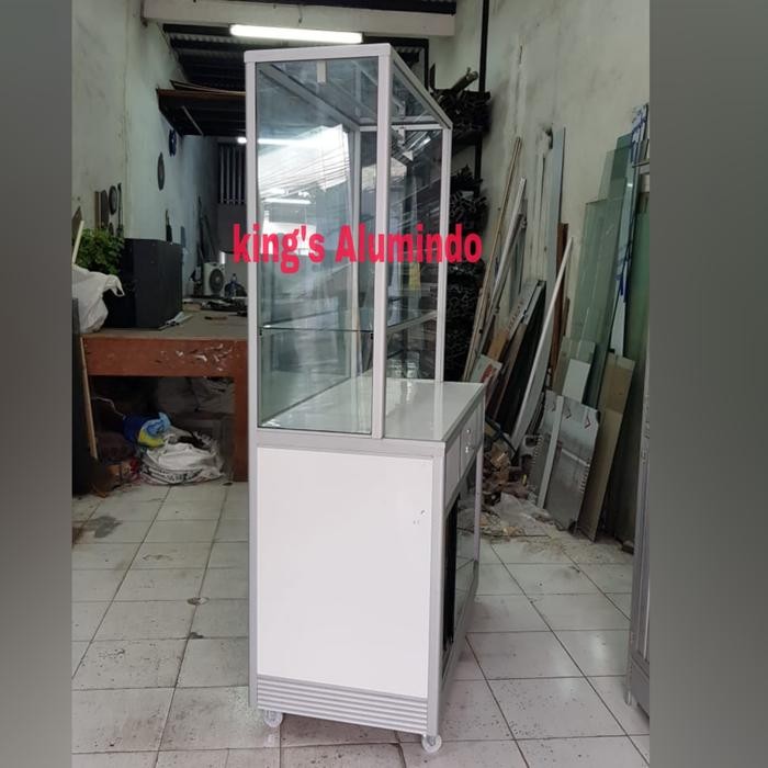 Etalase Jualan / Etalase Makanan / Etalase Alunium