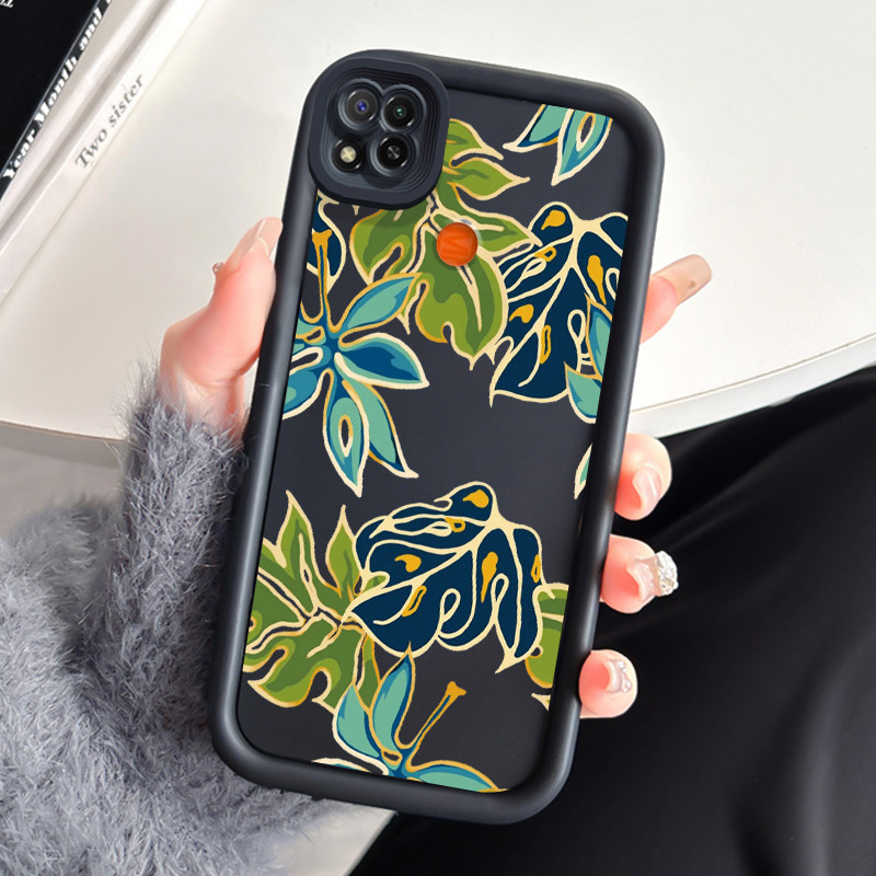 Casing Hp Xiaomi Redmi 9C Redmi 9C NFC Redmi 10A POCO C31 Case Casing Bunga Lili Kasing HP Silikon S