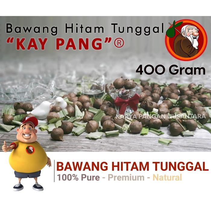 

TERMURAH BAWANG HITAM TUNGGAL BLACK GARLIC BAWANG TUNGGAL LANANG HITAM 400 GR Bahan Spices READY