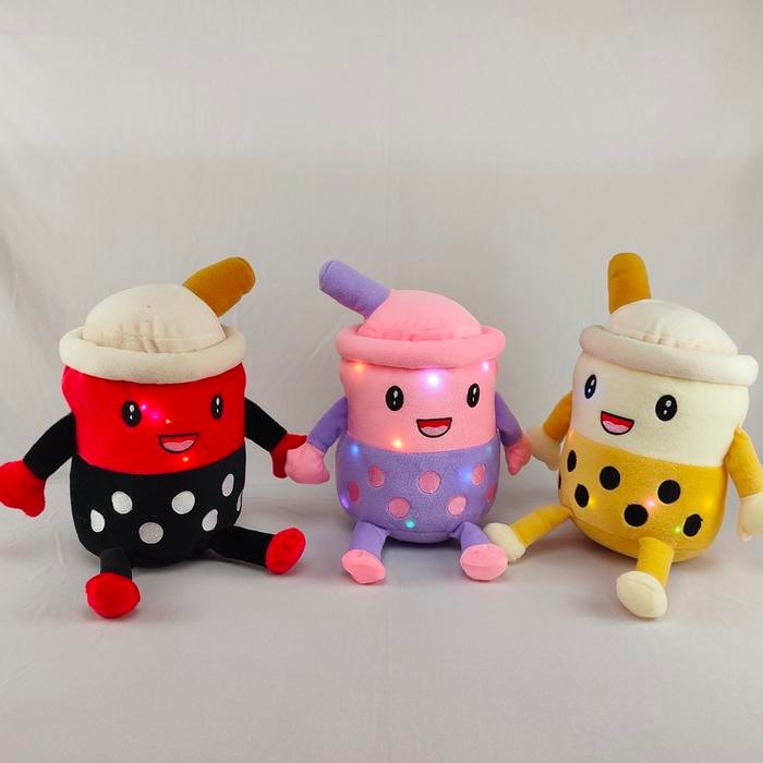 Boneka boba kaki tangan led