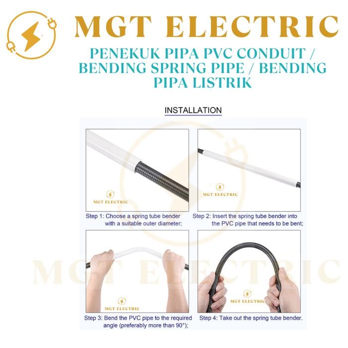 Penekuk Pipa PVC Conduit / Bending Spring Pipe / Bending pipa listrik