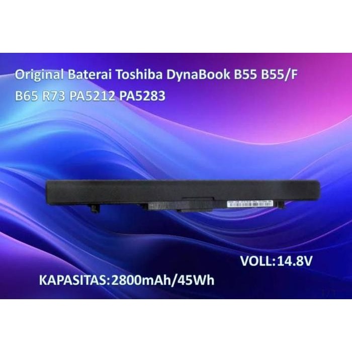 Original Toshiba DynaBook B55 B55/F B65 R73 PA5 PA5283