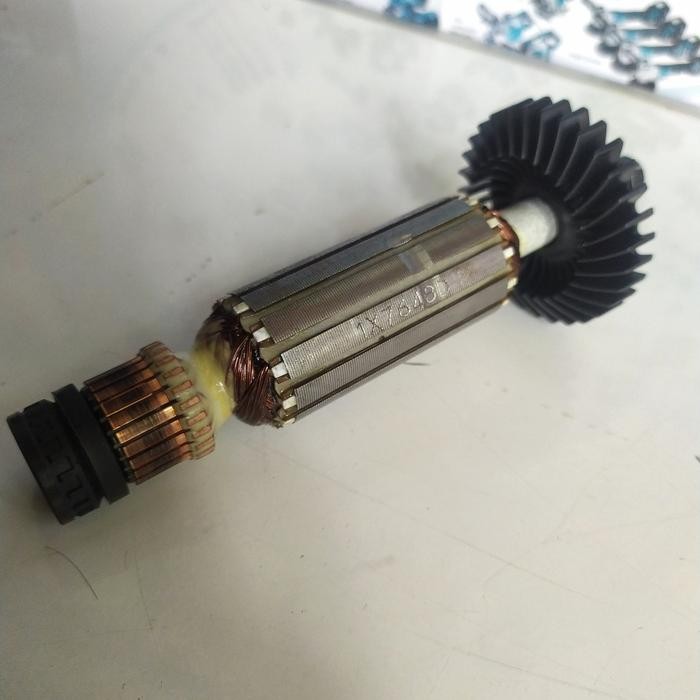 Menarik Armature Makita Ga4030 Ga 4030 Gulungan Rotor Angker Ga4030 Original