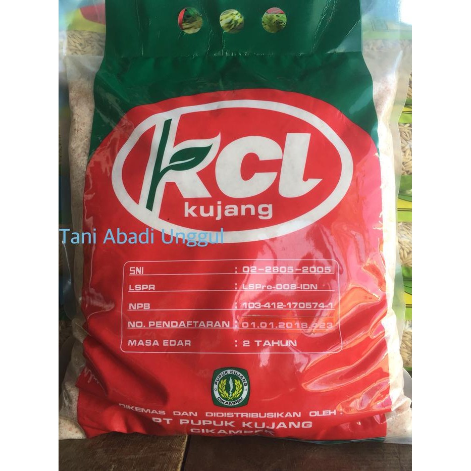 Terlaris Pupuk Kcl Kujang 5 Kg