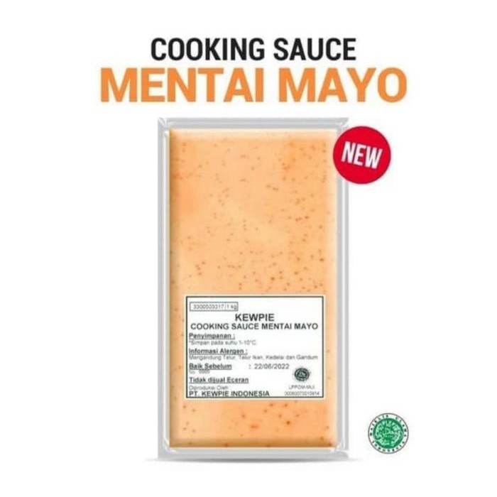 

Kewpie Cooking Sauce Mentai Mayo 1Kg -Gratisongkir