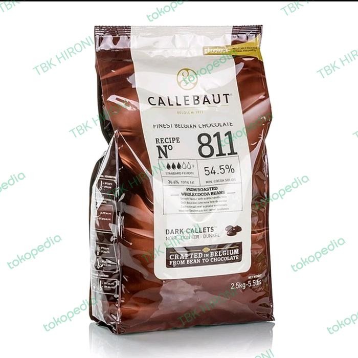 

Coklat Couverture Dark Callebaut 811 Repack 500Gr