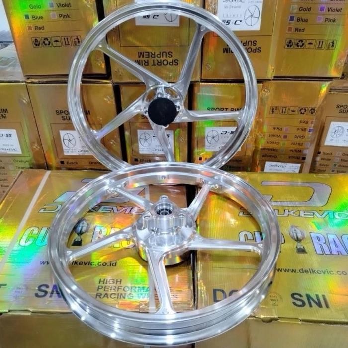 VELG DELKEVIC SATRIA FU OLD KARBU FUFI FU150 INJEKSI RING 17 160/185 ORIGINAL