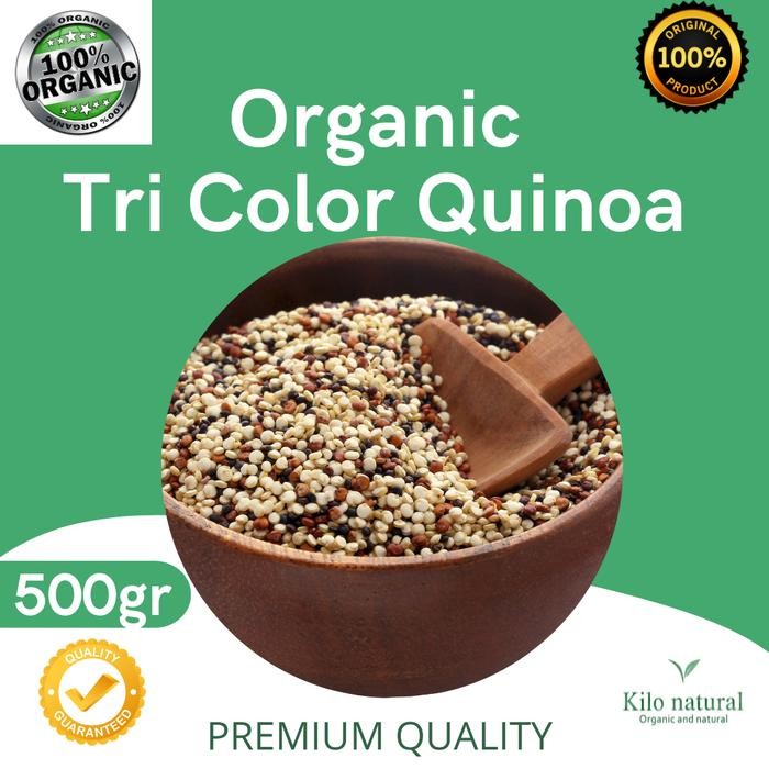 

Organic Tri Color Quinoa 500gram
