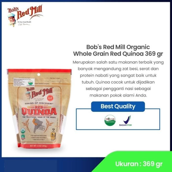 

Bob's Red Mill Red Red Quinoa 369 gr - Bob Red Mill Red Quinoa - BRM