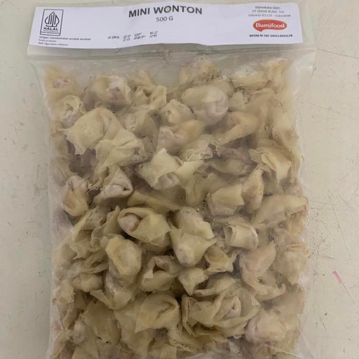 

BUMIFOOD MINI WONTON 500 GR