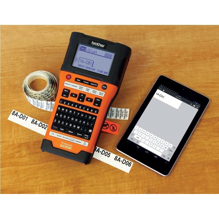Terbagus Brother Label Printer Pt-E550W Handheld Wireless Cabling Pte550W