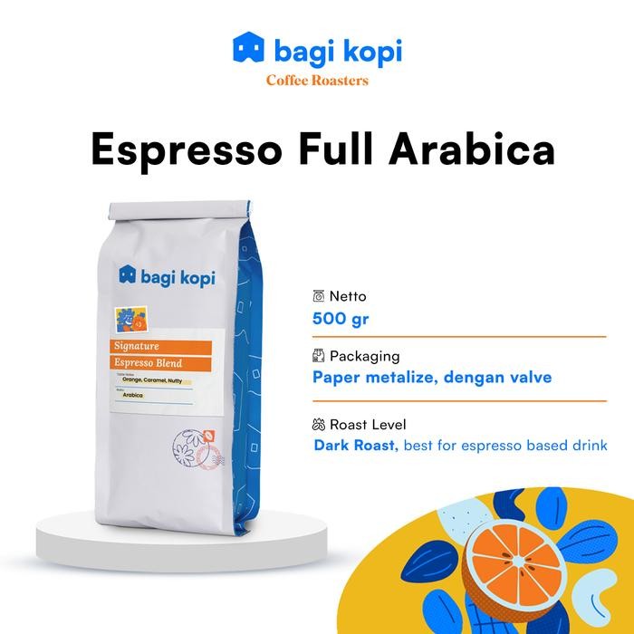 

Kopi Espresso Full Arabica Bagi Kopi - Wholebeans 500 Gram #Gratisongkir #Sale #Discount