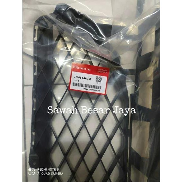 Lower Grill Ram Jaring Sarang Tawon Bumper Jazz Gd3 Vtec Mmc Facelift Gratisongkir