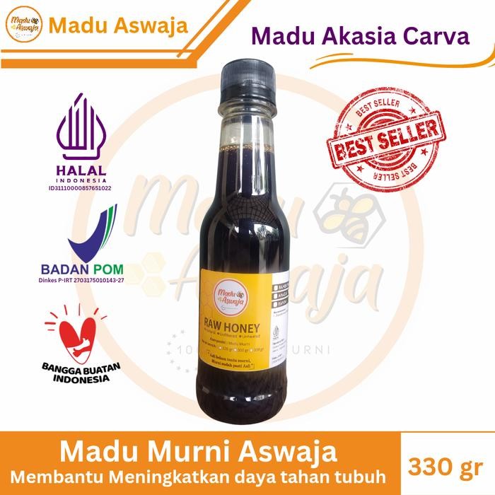 

Pure Natural Raw Honey Madu Murni 350 Gr
