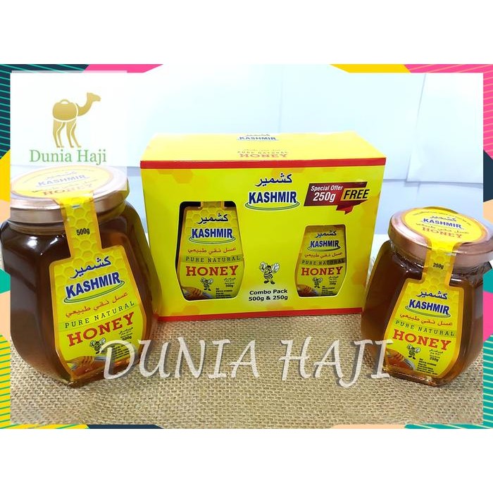 

Madu Kashmir Combo Pack 500Gr + 250Gr Pure Natural Honey Kashmir