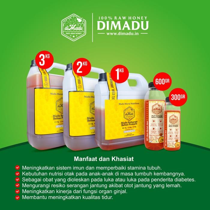 

Madu Sonokeling Murni Dimadu - Hutan Mentah Curah Pure Raw Honey