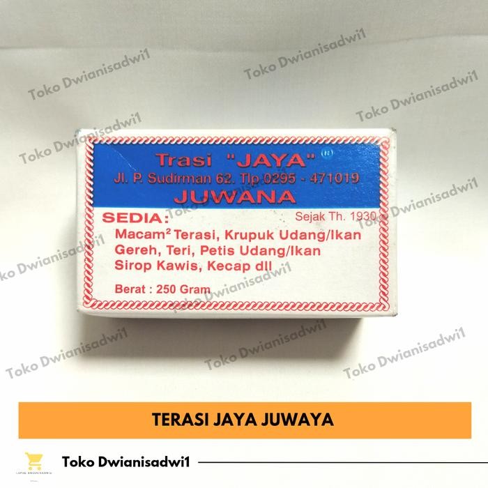 

Terasi Jaya Juwana Biru 250 Gram