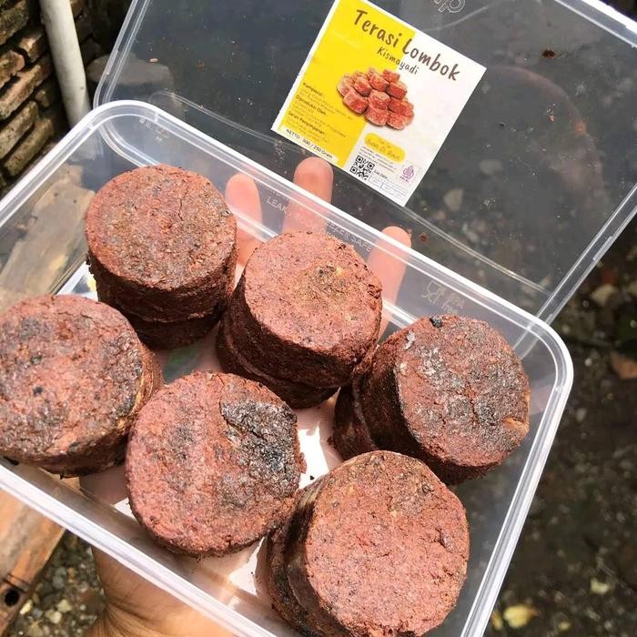 TERASI BAKAR UDANG REBON 1/2 KG KHAS LOMBOK TERASI KISMAYADI