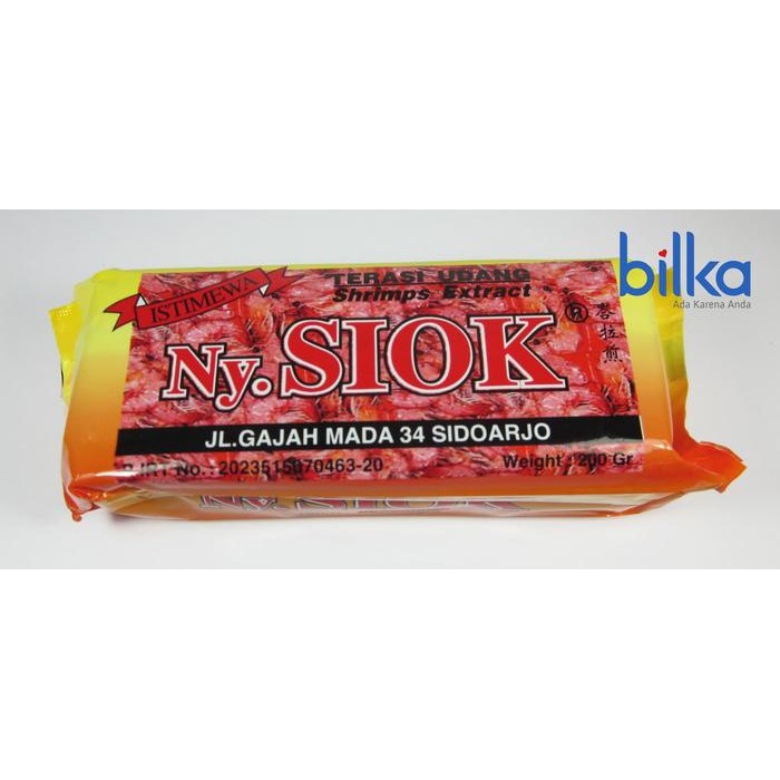 

TERASI UDANG NY. SIOK 200g