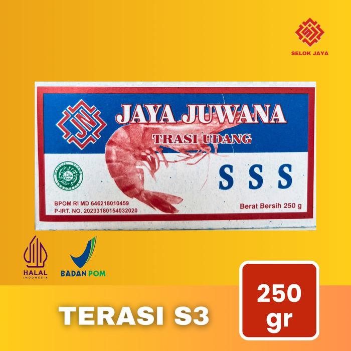 

Terasi S3 250gr Sanita Selok Jaya