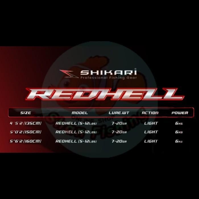 Joran Spinning Shikari Redhell