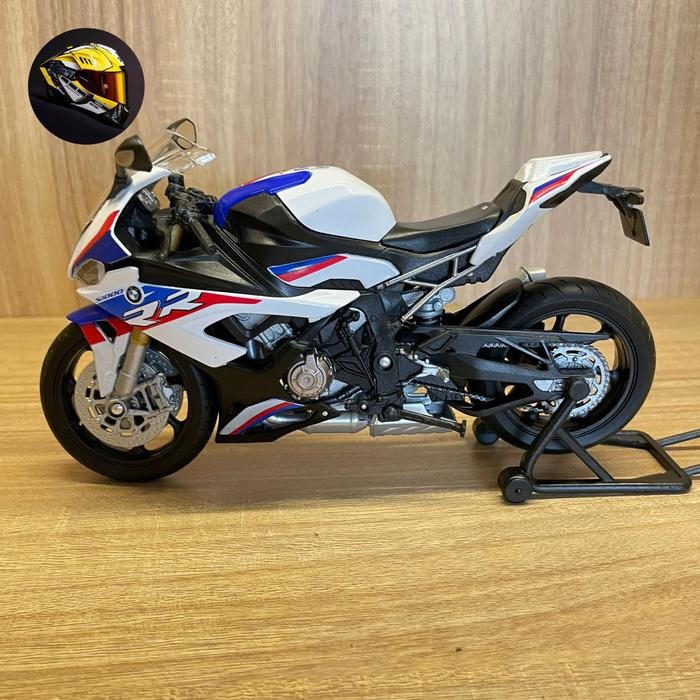 Ready- Diecast Miniatur Motor Bmw S1000Rr Skala 1/12 Welly
