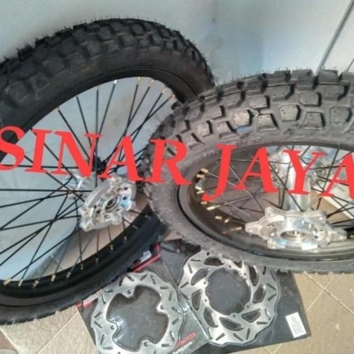 velg jari ring 17 16 crf 150 klx wr 155 plus ban trail cross trabas