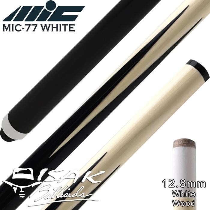 MIC-77 Pool Cue Stick - Stik Biliar Murah Wood ISAK Billiard