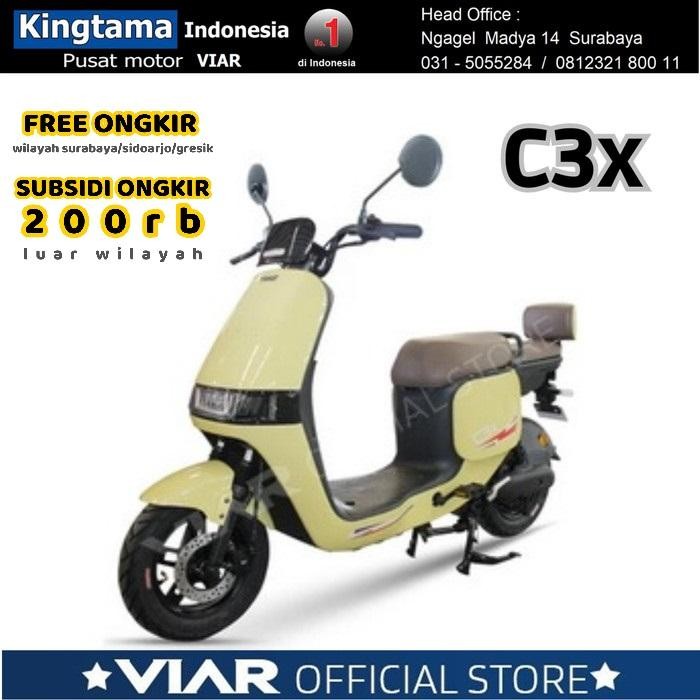 Sepeda Listrik VIAR CARAKA - SURABAYA - ORIGINAL