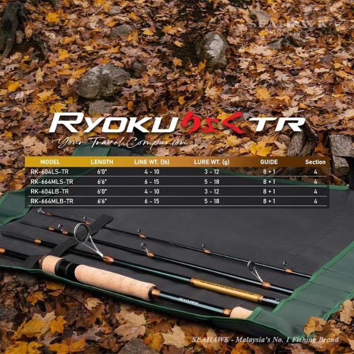 Joran Pancing Travel Rod Seahawk Ryoku