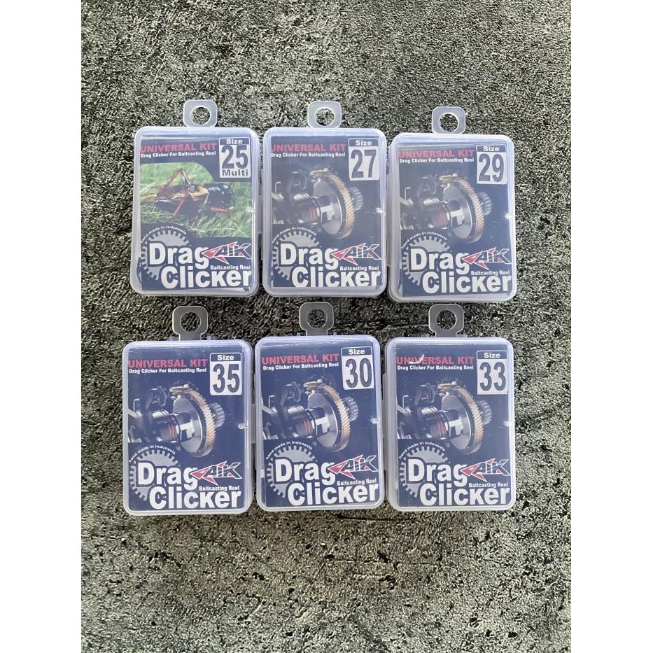 Drag Clicker Reel Baitcasting NEW