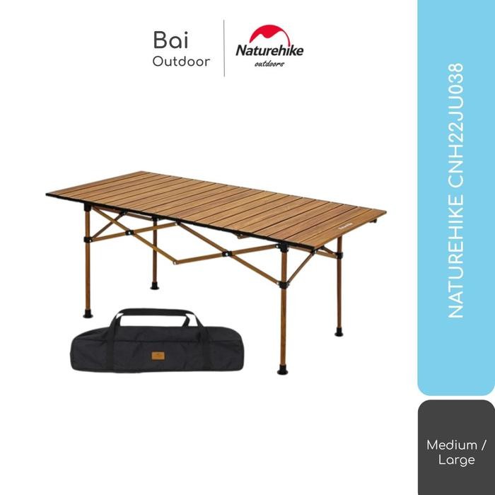 Jual [READY] MEJA LIPAT ALUMINIUM PORTABLE CAMPING / PIKNIK NATUREHIKE CNH22JU038