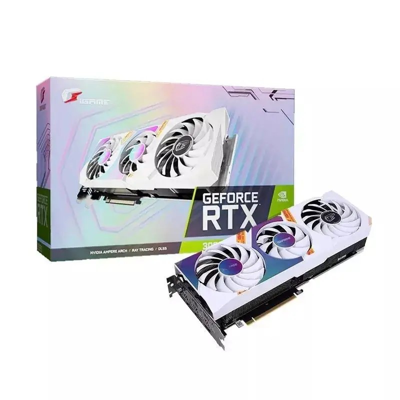 Second-handGeForce IGame Colorful Graphics Card RTX 3070 Graphic Card with 3fans GPU Cheap Video