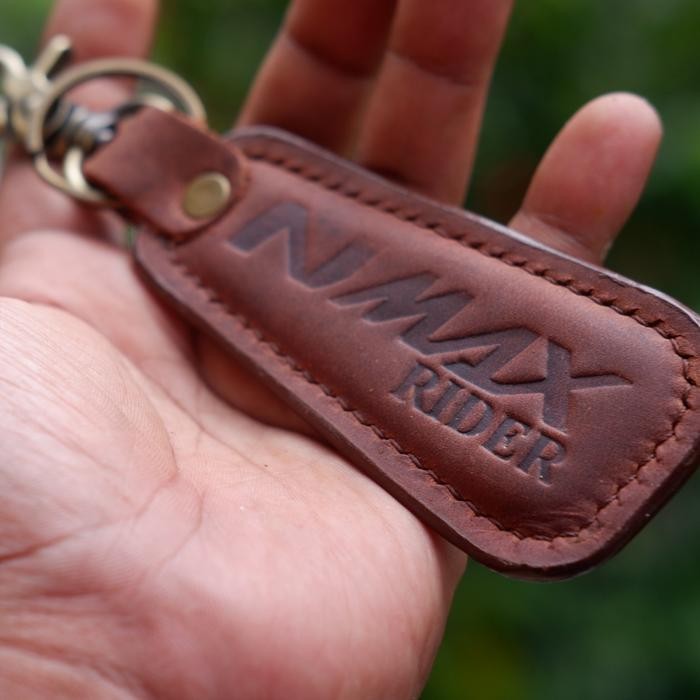 Gantungan Kunci Kulit Nmax Pasti Ori